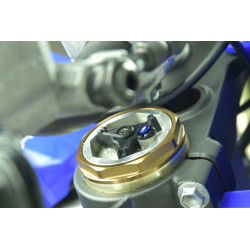 Purgadores de horquilla SCAR para horquillas KYB/Showa Forks M5x0,8mm - Azul 2