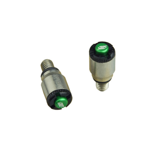 Purgadores de horquilla SCAR para horquillas KYB/Showa Forks M5x0,8mm - Verde