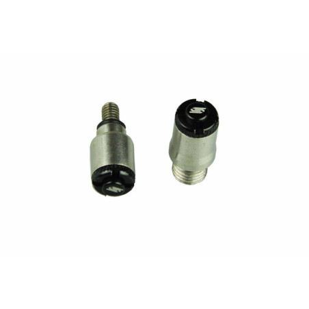 Purgadores de horquilla SCAR para horquillas WP AER M8x1mm/M4x0,7mm - Negro