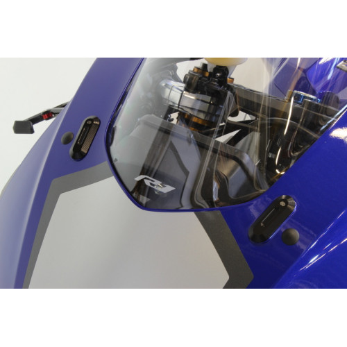 Kit de tapas para circuito Gilles Tooling (retrovisores + guardabarros), negro