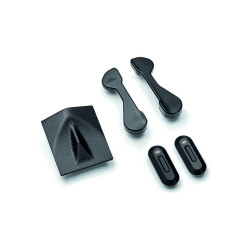 Kit de tapas para circuito Gilles Tooling (retrovisores + guardabarros), negro