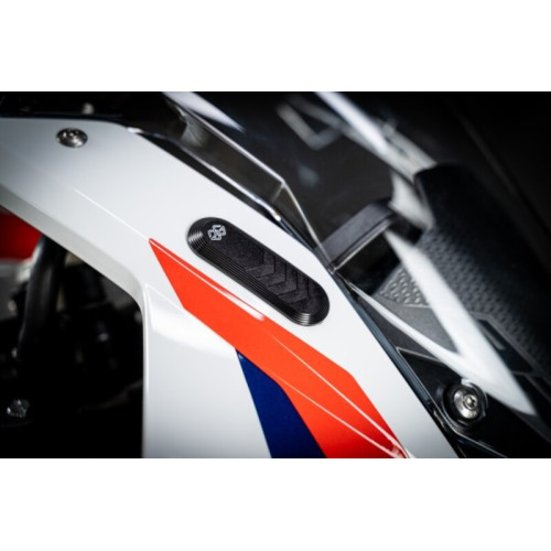 Kit de tapas para circuito GILLES TOOLING (retrovisores + guardabarros), negro