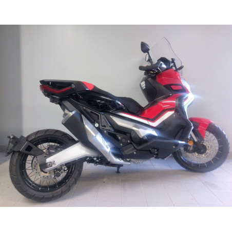 Portamatrículas a la rueda Honda X-ADV negro