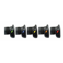 Puños calefactables Koso HG-13 130 mm, con interruptor de pulgar integrado 2