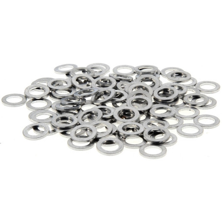 Arandela aluminio 6X10X1,0 - Bolsa 100 uds R060100BA/100