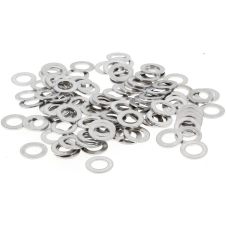 Arandela aluminio 8X14X1,0 - Bolsa 100 uds R080140BA/100