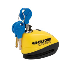 Candado de disco con alarma Oxford Screamer 7 2