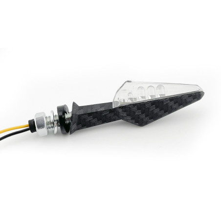 Juego de intermitentes LED V PARTS Half Arrow Carbon Look