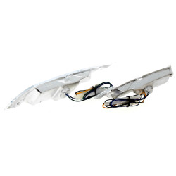 Intermitente trasero V PARTS tipo origen LED cromado Piaggio Zip 50 2