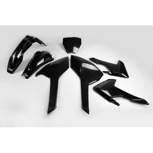 Kit plástica completo UFO Husqvarna color negro HUKIT616-001