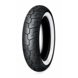 Neumático DUNLOP D401F WWW (HARLEY-D) Banda blanca ancha 100/90-19 M/C 57H TL
