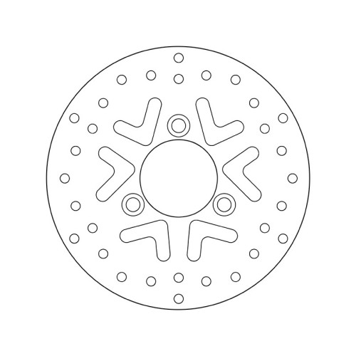 Disco de freno BREMBO Serie Oro redondo fijo