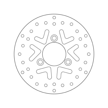 Disco de freno BREMBO Serie Oro redondo fijo