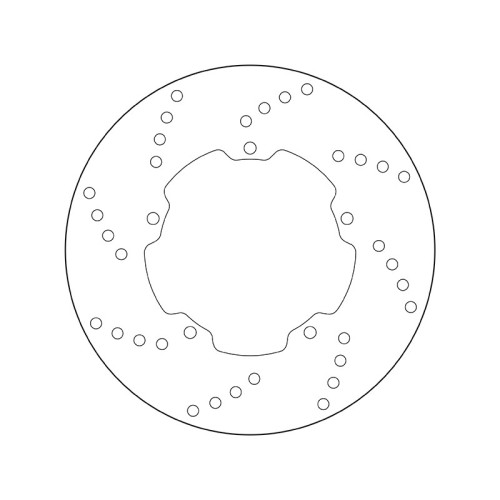 Disco de freno BREMBO Serie Oro redondo fijo