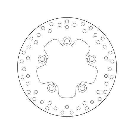 Disco de freno BREMBO Serie Oro redondo fijo
