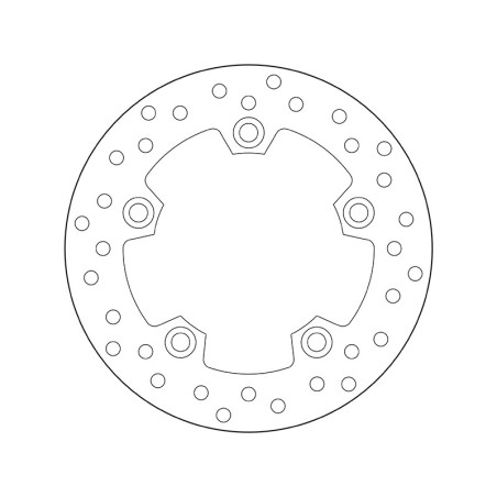 Disco de freno BREMBO Serie Oro redondo fijo