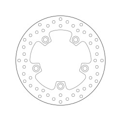 Disco de freno BREMBO Serie Oro redondo fijo 2