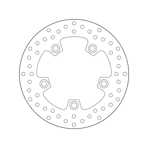 Disco de freno BREMBO Serie Oro redondo fijo