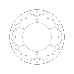 Disco de freno BREMBO Serie Oro redondo fijo 2