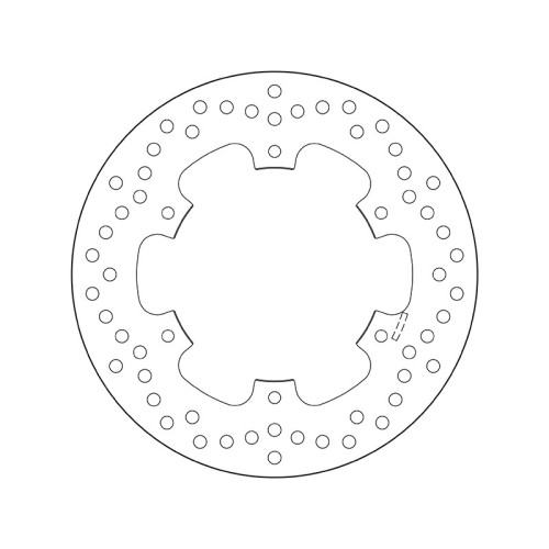 Disco de freno BREMBO Serie Oro redondo fijo