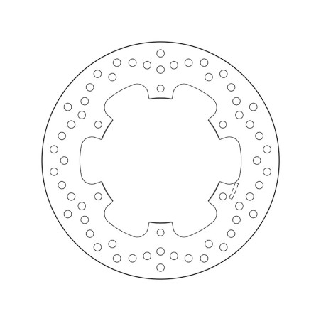 Disco de freno BREMBO Serie Oro redondo fijo