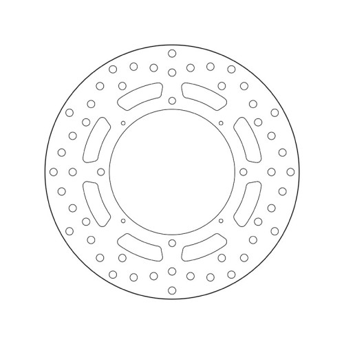 Disco de freno BREMBO Serie Oro redondo fijo