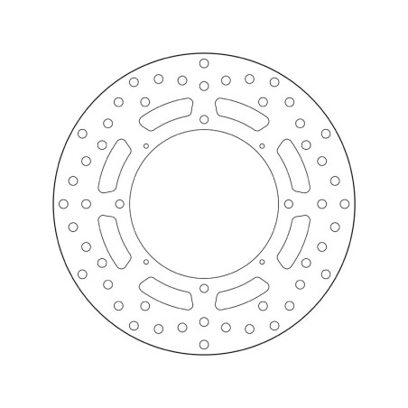 Disco de freno BREMBO Serie Oro redondo fijo