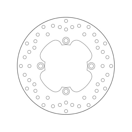Disco de freno BREMBO Serie Oro redondo fijo