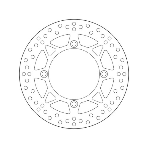 Disco de freno BREMBO Serie Oro redondo fijo