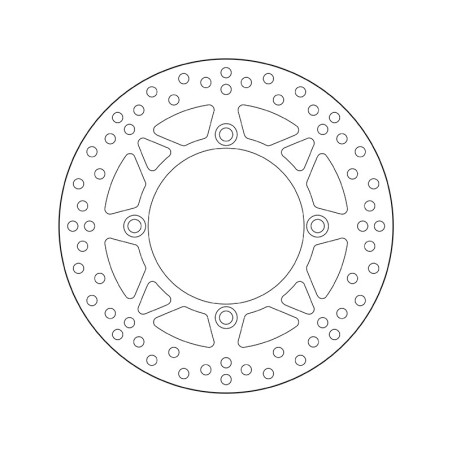 Disco de freno BREMBO Serie Oro redondo fijo