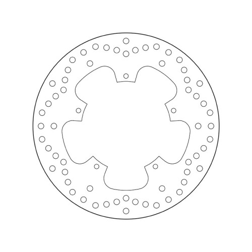 Disco de freno BREMBO Serie Oro redondo fijo