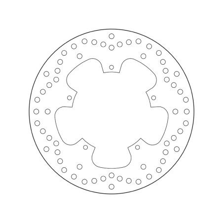 Disco de freno BREMBO Serie Oro redondo fijo