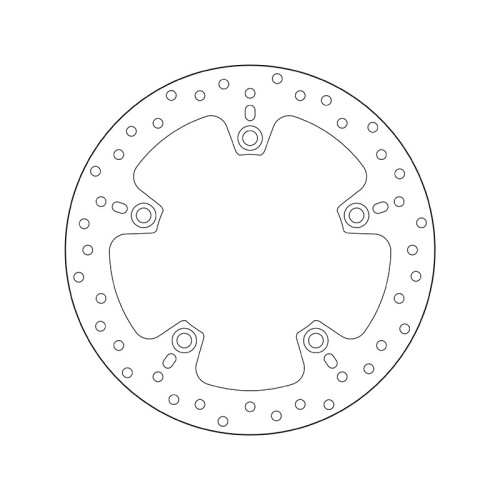 Disco de freno BREMBO Serie Oro redondo fijo