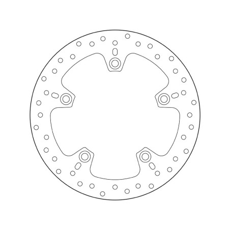 Disco de freno BREMBO Serie Oro redondo fijo