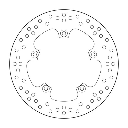 Disco de freno BREMBO Serie Oro redondo fijo