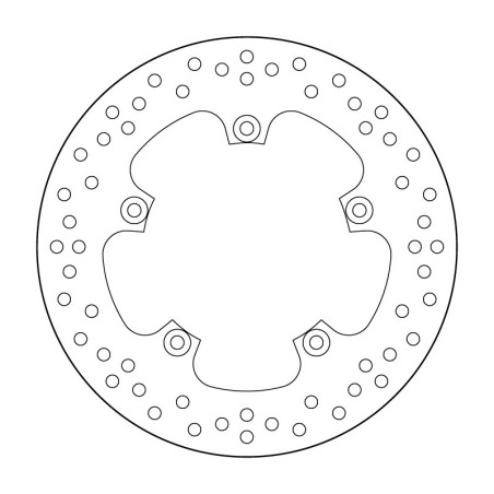 Disco de freno BREMBO Serie Oro redondo fijo
