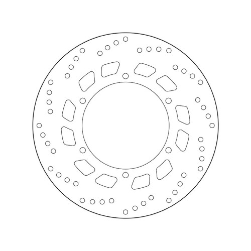 Disco de freno BREMBO Serie Oro redondo fijo
