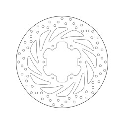 Disco de freno BREMBO Serie Oro redondo fijo 2