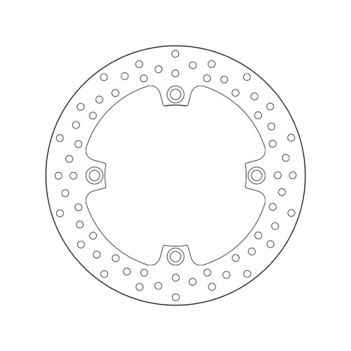 Disco de freno BREMBO Serie Oro redondo fijo