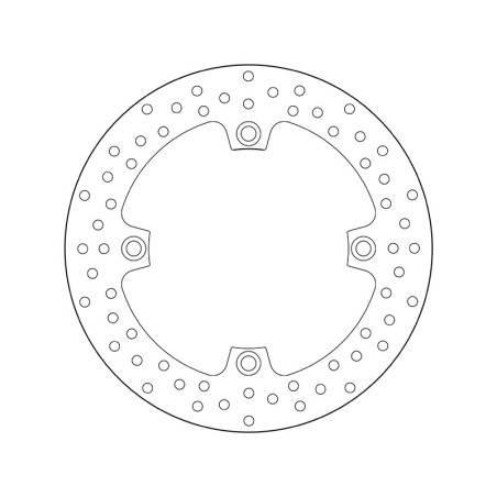Disco de freno BREMBO Serie Oro redondo fijo