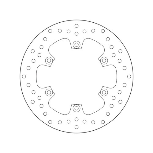 Disco de freno BREMBO Serie Oro redondo fijo