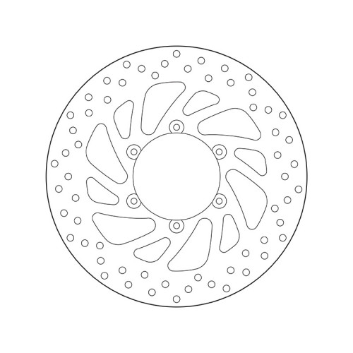 Disco de freno BREMBO Serie Oro redondo fijo