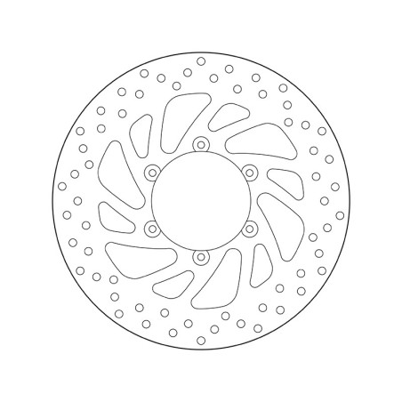 Disco de freno BREMBO Serie Oro redondo fijo