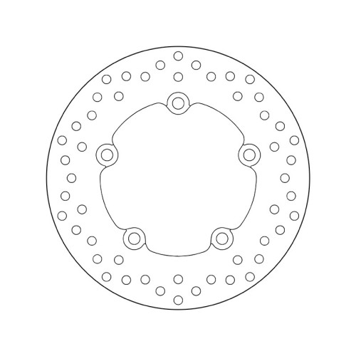 Disco de freno BREMBO Serie Oro redondo fijo