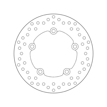 Disco de freno BREMBO Serie Oro redondo fijo