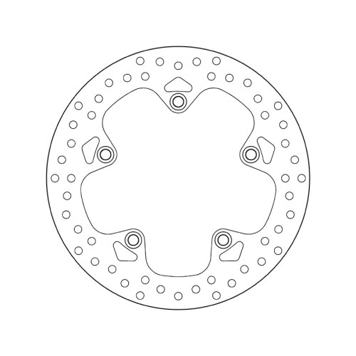 Disco de freno BREMBO Serie Oro redondo fijo