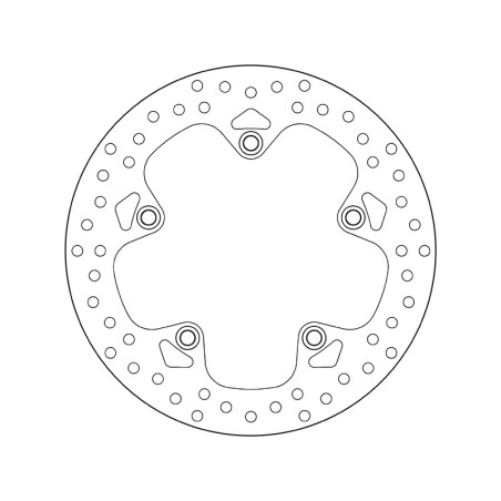 Disco de freno BREMBO Serie Oro redondo fijo