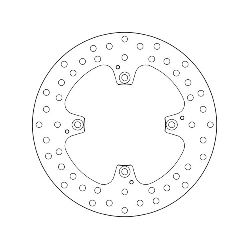 Disco de freno BREMBO Serie Oro redondo fijo