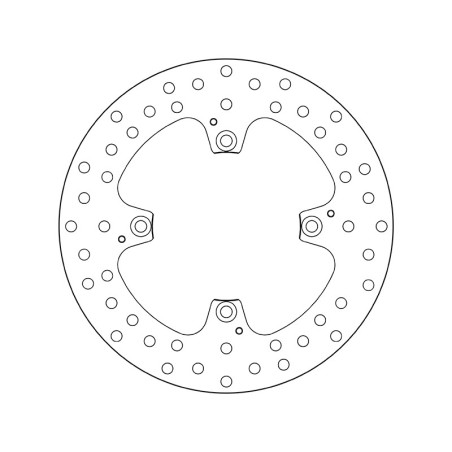 Disco de freno BREMBO Serie Oro redondo fijo