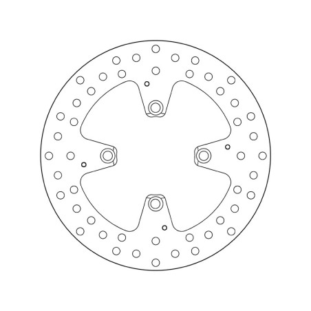 Disco de freno BREMBO Serie Oro redondo fijo